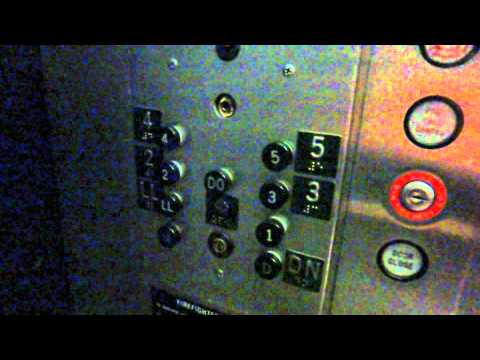 Vintage Otis Traction Elevator at Pius Library, Saint Louis University