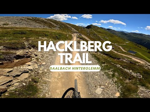 Hacklberg Trail Bikepark Saalbach Hinterglemm Austria full run POV RAW