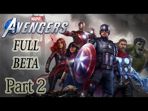 Marvel's Avengers Full Beta Gameplay Walkthrough No Commentary - Part 2