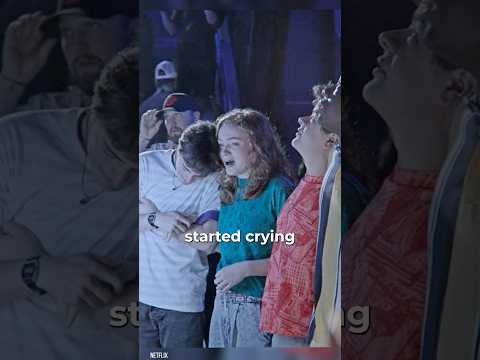 The Final Goodbye on the Stranger Things Set 💔  #strangerthings #netflixseries