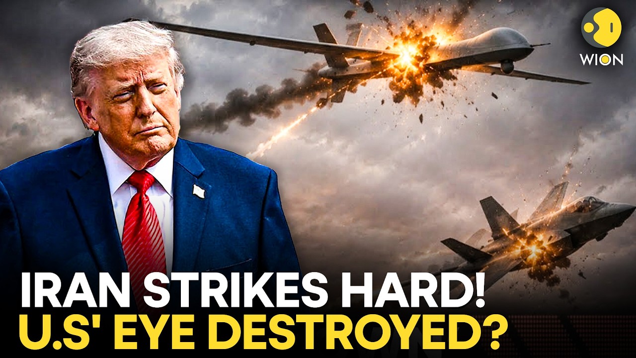 Iran Attacks US LIVE: Iran Downs US Reaper Drone? Washington’s Peace Push Faces New Test | WION Live