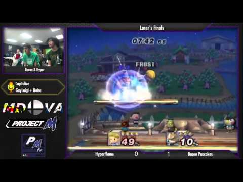 Loser's Finals - Project M @ Xanadu Dec. 29: Bacon Pancakes (Fox) vs. Hyperflame (Lucas)
