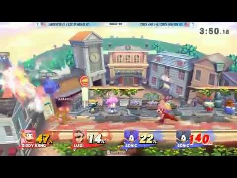 Shine 2016 Smash 4 Doubles - Circa | 6WX & SuperGirlKels Vs. JJRockets & StarBasedFruit - SSB4 WQ
