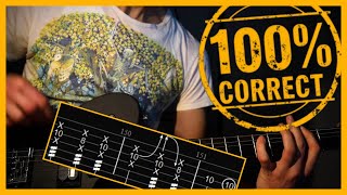 MUSE - Take A Bow (Live) - 100% Accurate Guitar Tab & Tutorial