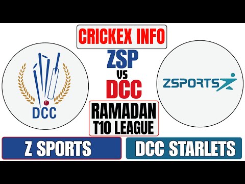 Z SPORTS vs DCC STARLETS LIVE | ZSP vs DCC - CRICKEX INFO