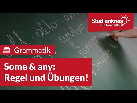Some & any: Regel und Übungen | Englisch verstehen mit dem Studienkreis