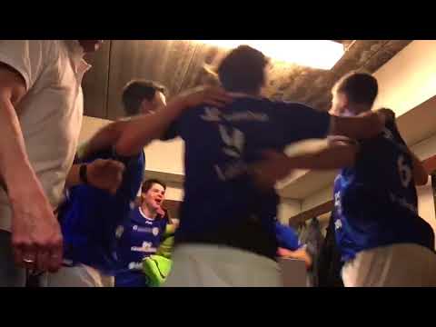 Beloften kampioen 2016-2017 kleedkamer