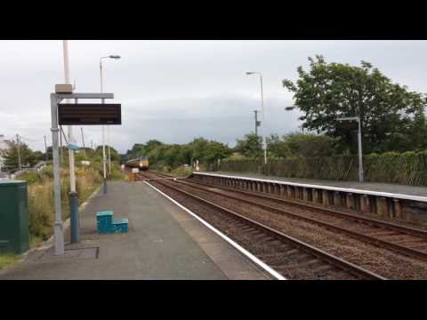 57306 & 57305 northern belle bodorgan station