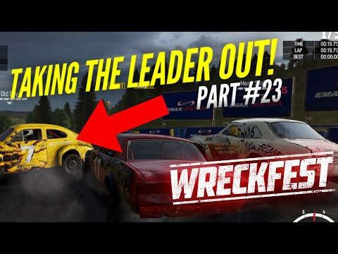 (TAKING THE LEADER OUT!) WRECKFEST CAREER MODE Playthrough Part #23 (Xbox One 1080p HD)