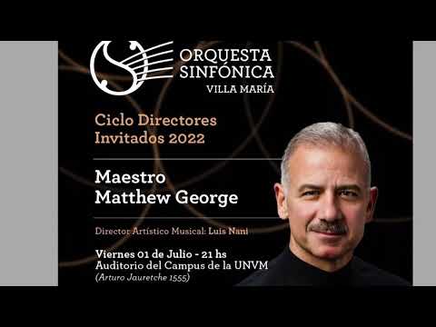 Ciclo de Directores Invitados: Matthew George