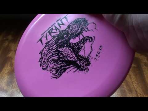 Reptilian Disc Golf Tyrant Disc Golf Disc Review: Disc Golf Nerd