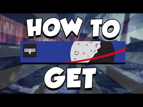 SECRET NASA MOON EMBLEM (ORBITAL CARTOGRAPHER) Destiny 2 Shadowkeep