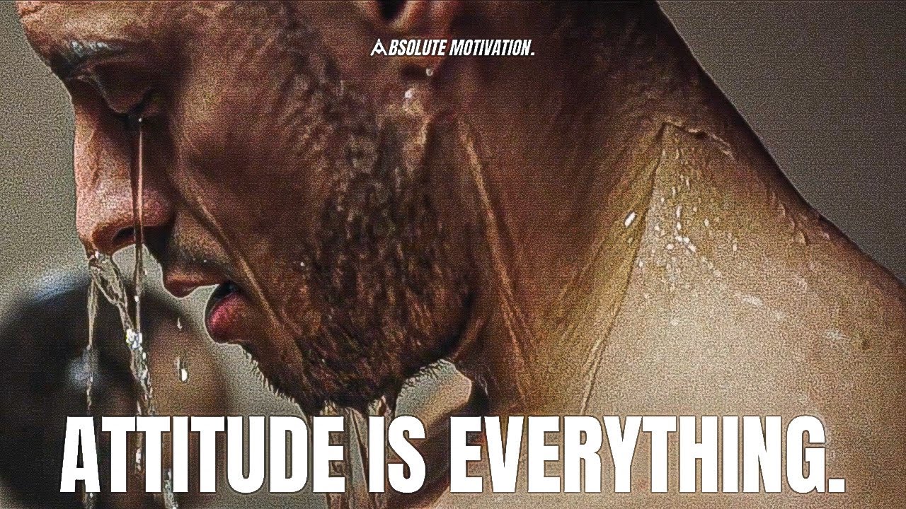 YOUR ATTITUDE IS EVERYTHING… WINNING IS THE ONLY OPTION. - Motivational Speech