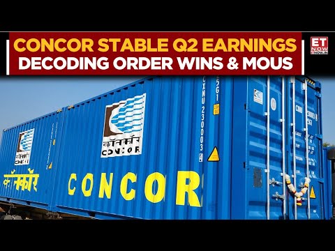 CONCOR Q2 Earnings: FY26 Growth Guidance Unchanged, Margin Outlook | Sanjay Swarup | Breaking News