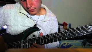 Drew Ofthe Drew - &quot;Cry Die Fly&quot; Guitar solo cover