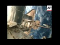 The shuttle Atlantis docks with International Space Station