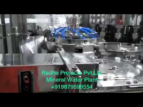 Bottle Rinsing Filling Capping Machine