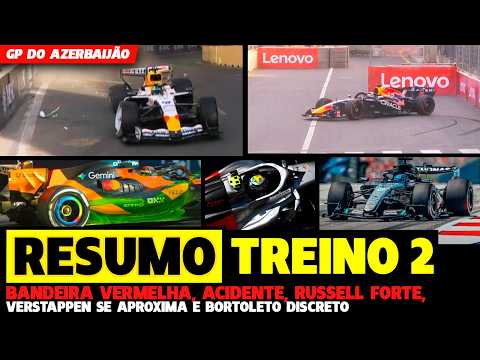 🚨TL2: MERCEDES SOBRA (RUSSELL MAIS), RB BATE, VERSTAPPEN NO TOP 3 E BORTOLETO DISCRETO | FÓRMULA 1