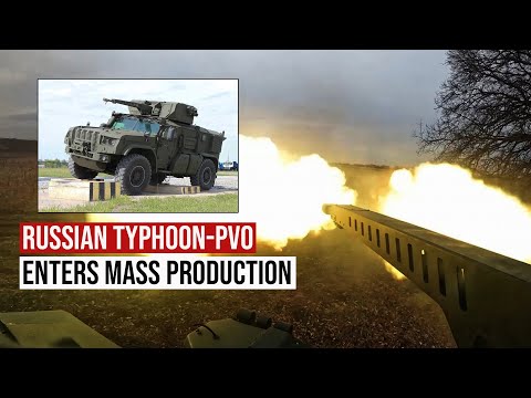 Russian Typhoon-PVO Mobile Short-Range Air Defense System Completes Tests and Enters Mass Production