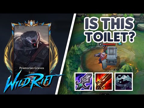 Graves (Praetorian) - Wild Rift Top Global Challenger Rank Game | Graves VS Jarvan IV