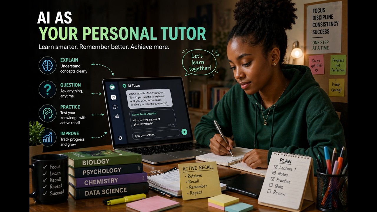 WORKING WITH AI TO STUDY MORE EFFECTIVELY