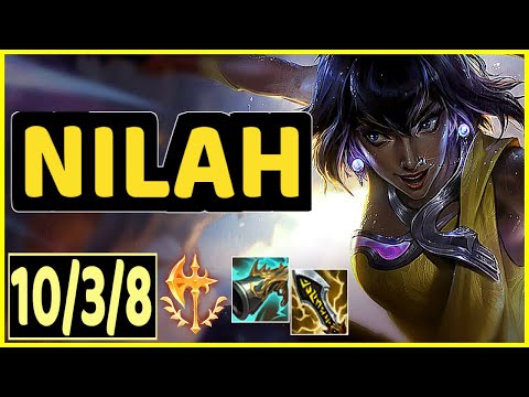 NILAH VS ZERI - 10/3/8 KDA ADC GAMEPLAY GRANDMASTER I