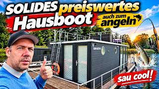 SOLIDES HAUSBOOT FÜR URLAUB, FAMILIE & ANGLER – 6 SCHLAFPLÄTZE – YAMAHA 50 PS – AUTARK #roomtour