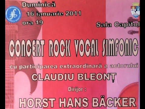 Rock Symphonic with Claudiu Bleont & Horst-Hans Bäcker & Filarmonica Banatul Timisoara
