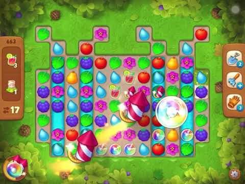 Gardenscapes Level 663 Hard