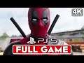 DEADPOOL PS5 Gameplay Walkthrough Part 1 FULL GAME [4K ULTRA HD] - No Commentary