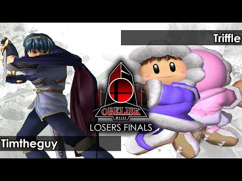 Melee: Timtheguy (Marth) V DZM | Triffle (Ice Climbers) - Obelisk 107 Tournament SSBM