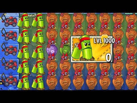 Pinata Party 16/10/2020 Every Plant LEVEL 1000 Power-Up! in Plants vs Zombies 2