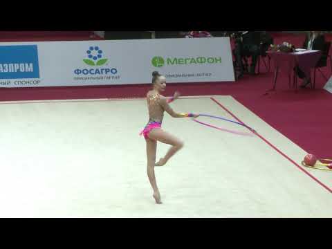 Юлия Бравикова Обруч АА 18.200 GP Moscow 2018