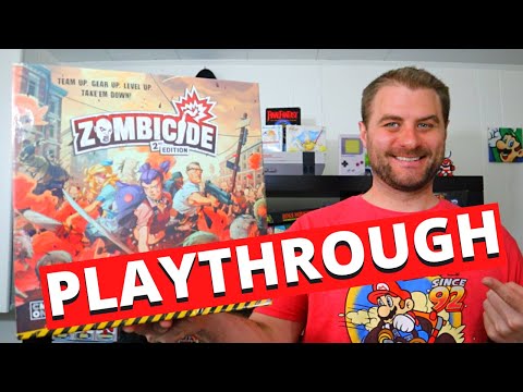 Zombicide 2nd Edition Playthrough - M9 Might Makes Right
