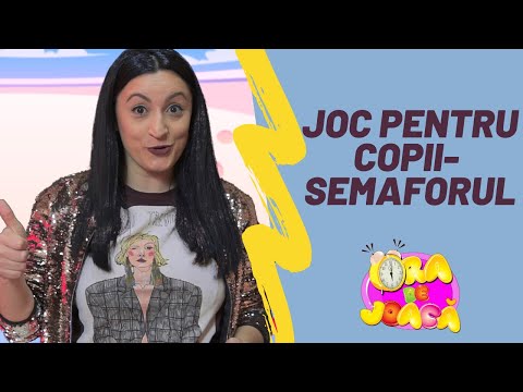 Joacă și tu  SEMAFORUL - idei de jocuri, activități pentru cei mici