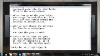 How to play Rocksmith 2014 with no real tune cable and without the buzzing sound!!!