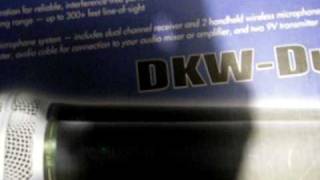 Video thumbnail for Unboxing & Review Nady DKW Duo (Wireless Microphone) by Brian Rodrigues