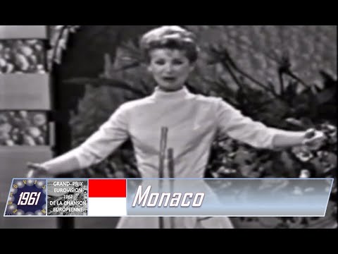 eurovision 1961 Monaco 🇲🇨 Colette Dereal - Allons,allons les enfants