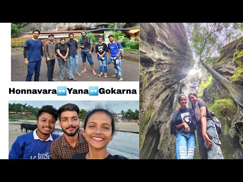 Way to Yanaa and best beach to visit in Gokarna- main beach  💗with my prendssss.... 💥