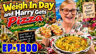Weigh-In Day and Harry Gets Pizza Mediterranean Style