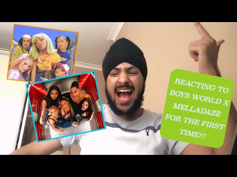 REACTING TO UPCOMING GIRL BANDS 'BOYS WORLD' X 'MELLADAZE'!!! #melladaze #boysworld #girlband