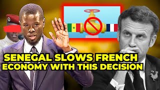 Senegal's New President Cuts Of Oil Supply To France Which Slows Its Economy.