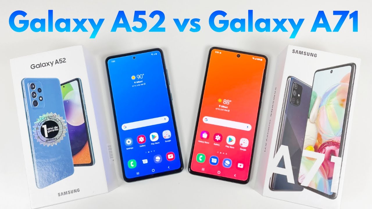 Samsung Galaxy A52 vs Samsung Galaxy A71 - Who Will Win?