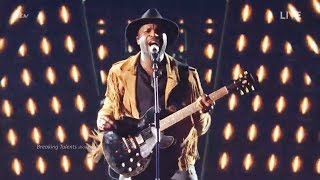 Kevin Davy White sings FANTASTIC Come Together  &amp;Comments X Factor UK 2017 Semi Finals Saturday