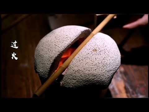 Handmade bamboo pluggable fishing rod[herabuna]