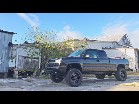2” Leveling Springs On Top Of 6” Lift Kit 2WD Silverado