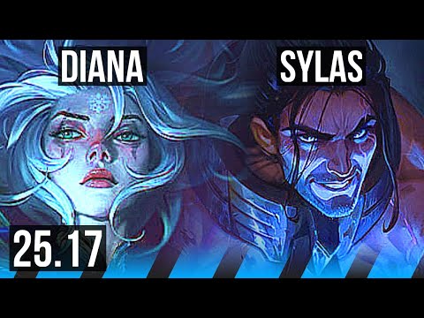 DIANA vs SYLAS (MID) | 4/1/3 | KR Diamond | 25.17