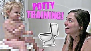 POTTY TRAINING A ONE YEAR OLD!