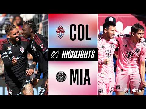 콜로라도 VS 인터 마이애미 2:3 MLS 스포츠하이라이트
