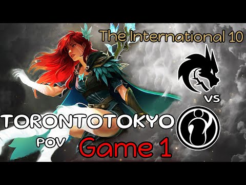 The International 10 | Team Spirit vs IG | Game 1 | TORONTOTOKYO Windranger  POV | LOWER BRACKET